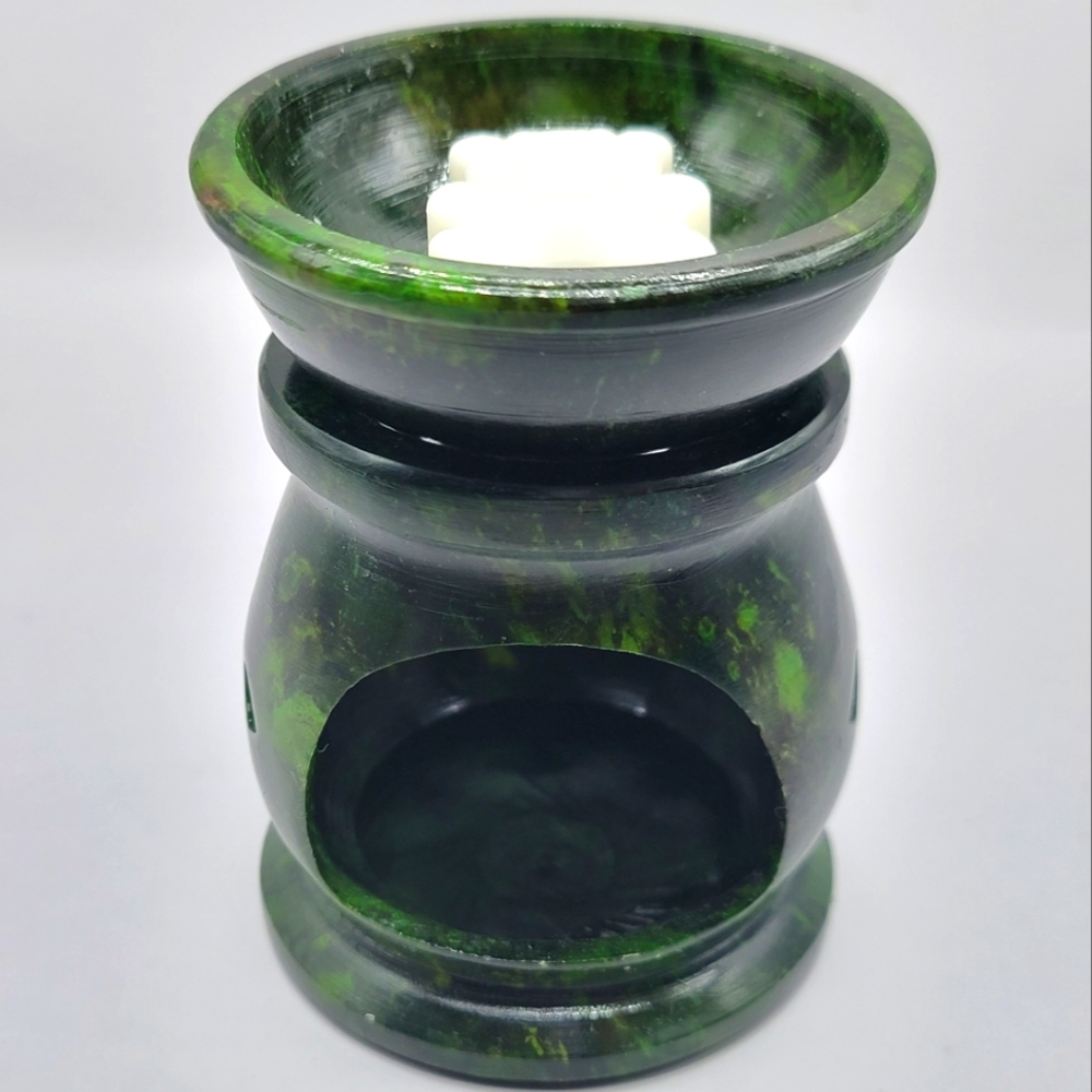 Green Sopastone Wax Melter